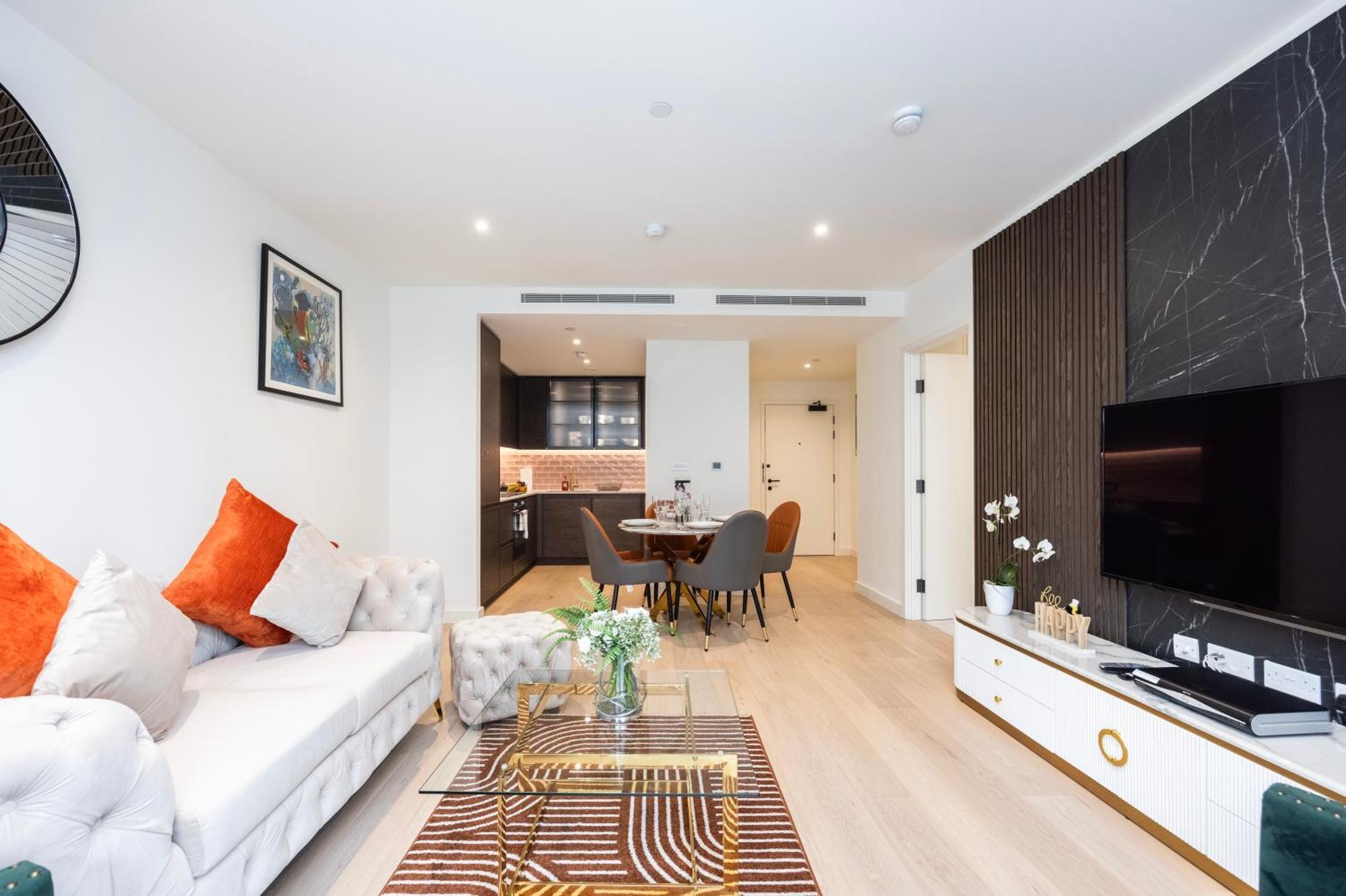 Austin David Apartments Royal Wharf Londen Buitenkant foto