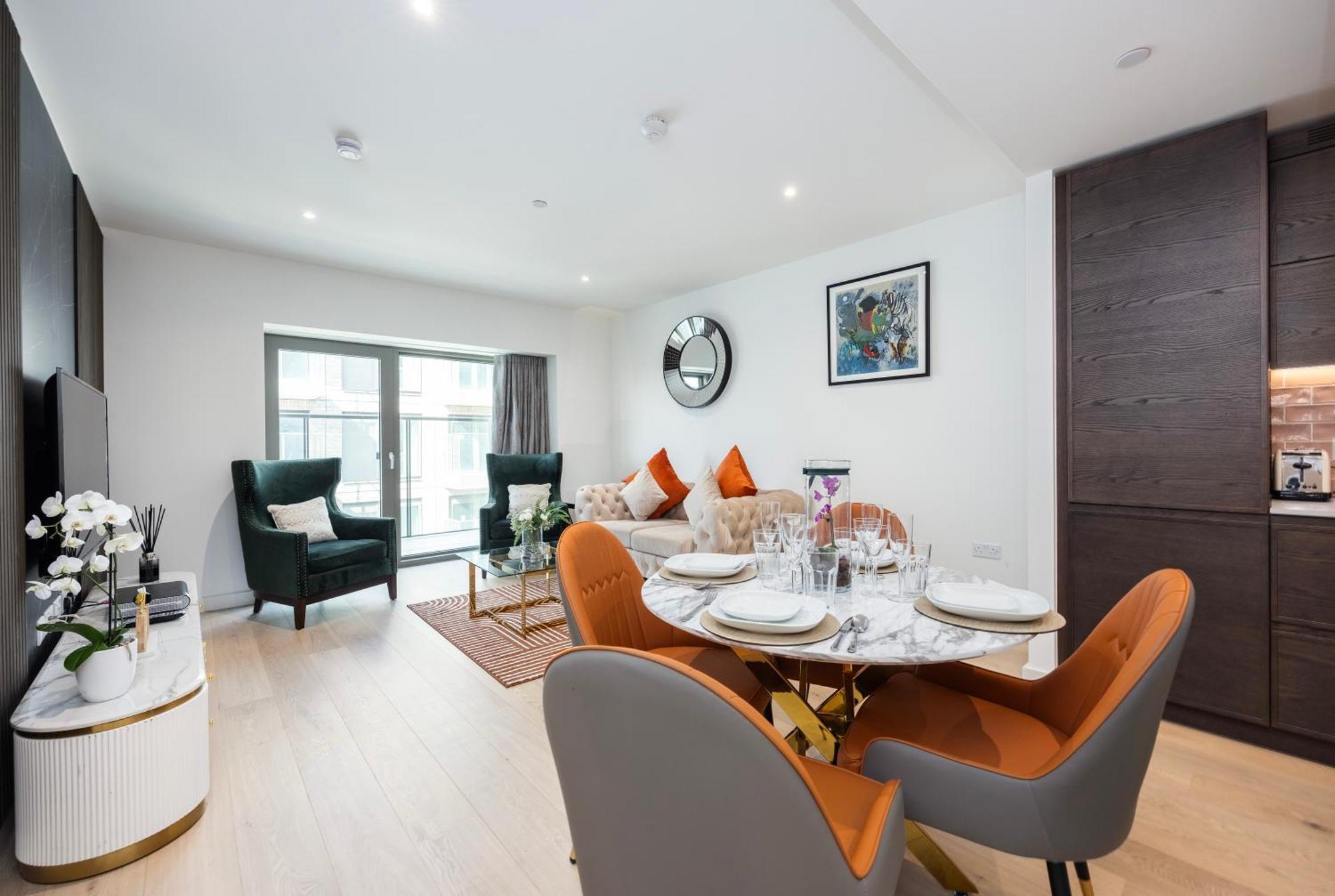 Austin David Apartments Royal Wharf Londen Buitenkant foto